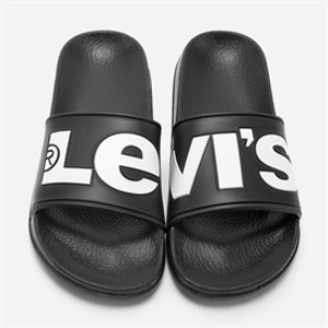 Levi's Junior Juni Slippers Black 0003