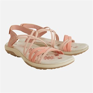 SKECHERS Dames Reggae Takes Two Sandalen Roze