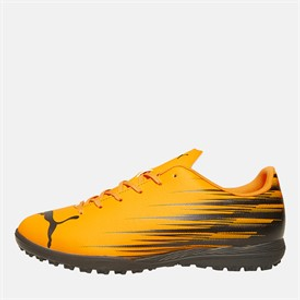 Puma Heren Attacanto II TT Astro Voetbalschoenen Heat Fire/Puma Zwart
