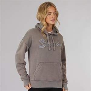 Bench Dames Trait Hoodie Grafiet Grijs