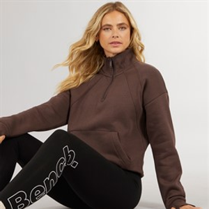 Bench Dames Zilia Sweatshirt Koffie