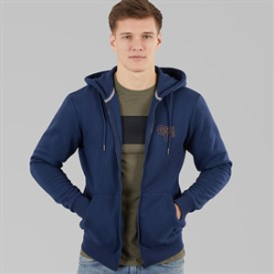 Blend Heren rits hoodie Dress Blues