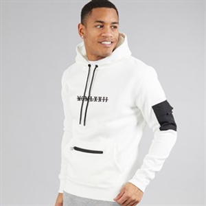 Brave Soul Hoodie crème heren
