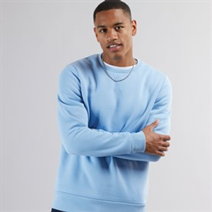 Brave Soul Bluza z okrągłym dekoltem dla niego kolor Arctic Blue