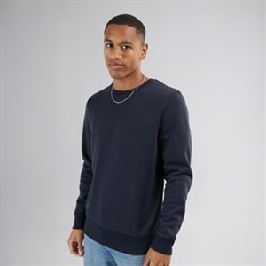 Brave Soul Sweatshirt met ronde hals Heren Navy