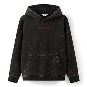 Copenhagen Legacy Heren Vintage Washed Oversized Hoodie Dark Grey
