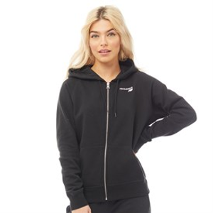 New Balance Dames Core Hoodie Zwart