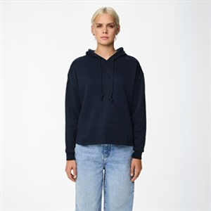 Pieces Dames Chili Lange Mouw Hoodie Sky Captain