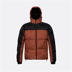 Copenhagen Legacy Heren Jack met Capuchon Roest / Zwart