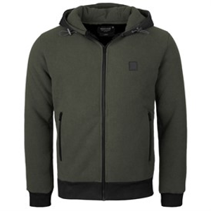 Indicode Heren Barton gevoerde jas Army