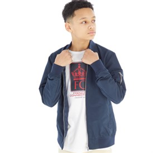 JACK & JONES Jongens Mash Bomberjas Navy Blazer