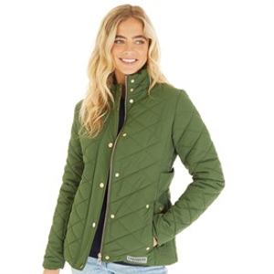 Lagooners Dames Great Outdoors Gewatteerde jassen Groen