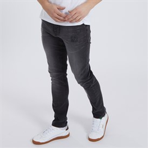 Bench Herren Relaxed Tapered Jeans Vintage Schwarz