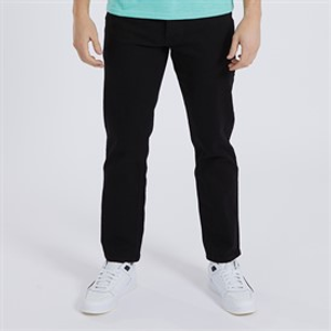 Bench Heren Stuart Jeans met Rechte Pasvorm Zwart