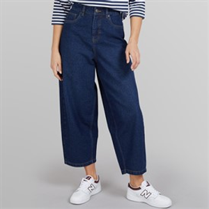 Bench Dames barrel broek Dark Blue