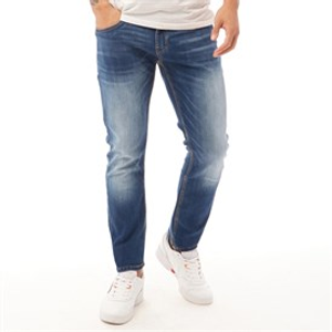 Duck And Cover Heren Maylead Slim Fit Jeans Stone Wash