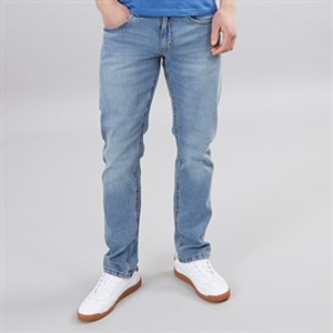 Indicode Jeans Herren Tony Regular Fit Blau Waschung