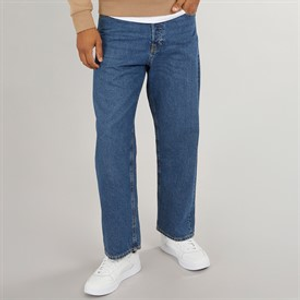 JACK & JONES Herren Alex SQ 741 Baggy Fit Jeans Mittelblau