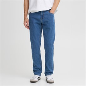 Solid Heren Sdryder Spijkerbroek Middle Blue Denim