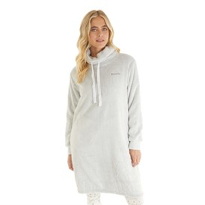 Bench Dames Fluffy Loungewear Grijs