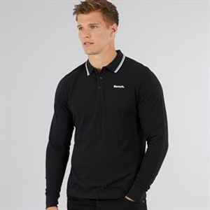 Bench Heren Telles Polo Shirt Zwart