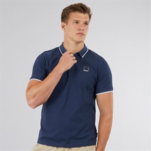 Bench Heren Mata Poloshirt Navy