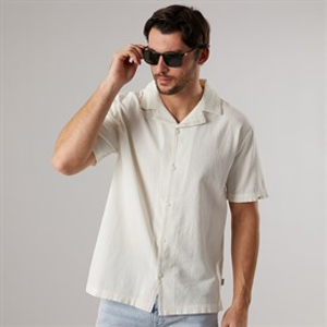 Indicode Heren Mirolo Shirt Off White