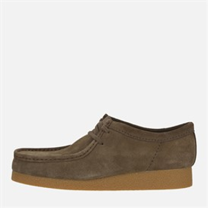 Clarks Heren Premium Evo Wallabee Schoenen Dark Olive Sde