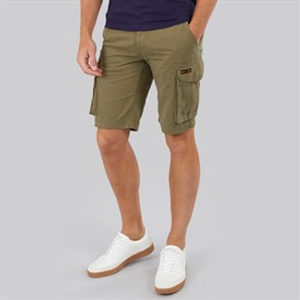 Bench Heren Noahs Cargo Shorts Light Khaki