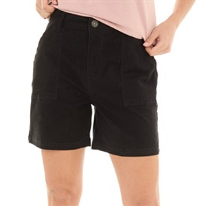 Bench Dames Kannon Cargo Shorts Zwart