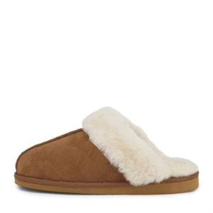 CPH Comfort Slippers Dames Kastanjebruin
