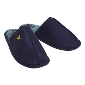 Lyle And Scott Vintage Heren Pippin Mule Slippers Peacoat