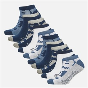 Bench Heren Mosia Set van 10 Trainer Sokken Assortiment