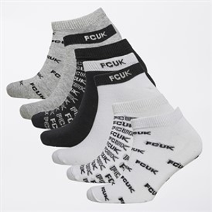 French Connection Sokken Heren FC Seven Pack Trainer Multi 2