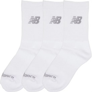 New Balance Junior Sokken met Drie Paar Kussens Witte Crew