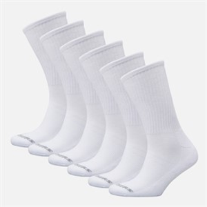 SKECHERS Set van 6 Crew Sokken wit Traditional