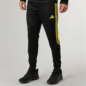 adidas Heren Tiro 23 Club Trainingshose Zwart/Bright Yellow