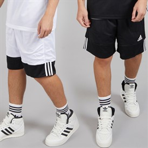 adidas Heren 3G Speed Omkeerbare Basketbal Short Zwart/Wit