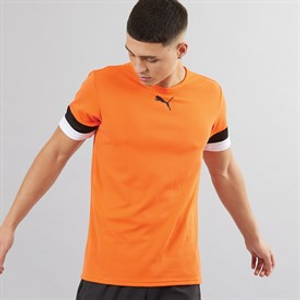 Puma Heren teamRISE Training Jersey Golden Poppy / Puma Black / Puma White