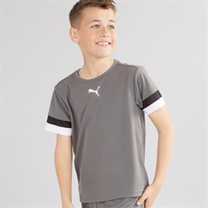 Puma Jongens teamRISE Training Jersey Smoked Pearl / Puma Black / Puma White