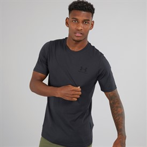Under Armour Heren Sportstyle T-Shirt Bijna Zwart