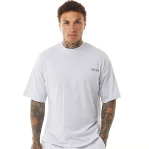 Avant Garde T-shirt Heren Lichtgrijze Melange