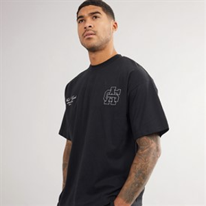 Avant Garde T-shirt Emblem dla niego kolor czarny