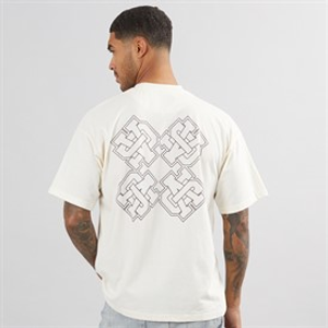 Avant Garde T-shirt met embleem Heren Off White