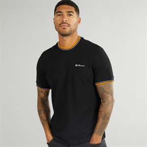 Ben Sherman Heren T-shirts Zwart