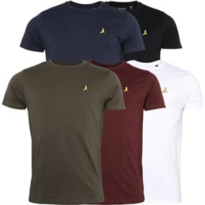 Heren russel five pack t-shirts