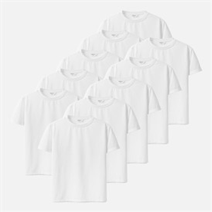 Copenhagen Legacy Heren Kopenhagen Legacy Tien Pack T-shirts Wit