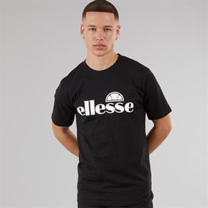 Ellesse Herren Cleffios Logo T Shirt Schwarz/Weiß