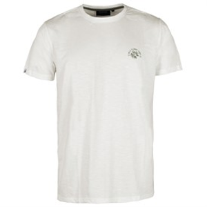 Indicode Heren Inbotanic T-shirts Ecru