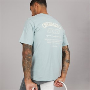 JACK & JONES Heren Santorini Back T-shirts Groen